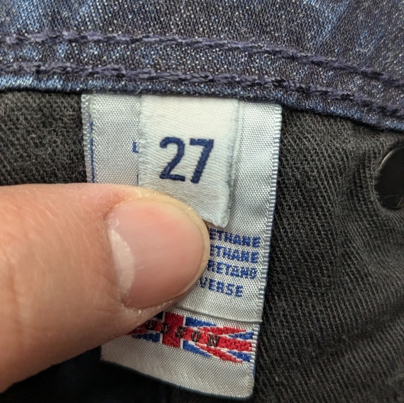 Hudson Dark Wash Skinny Jeans - Picture 5 of 7